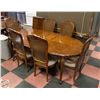 Image 1 : DINING ROOM TABLE WITH 6 CHAIRS