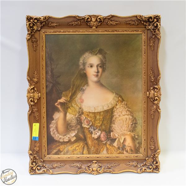 MADAME SOPHIE DE FRANCE PRINT IN ORNATE FRAME