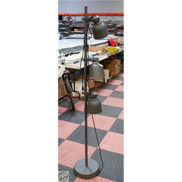 HD HEKTAR 3 LIGHT FLOOR LAMP