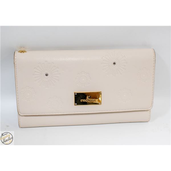 GENUINE SWAROVSKI WALLET 4.5" X 8"