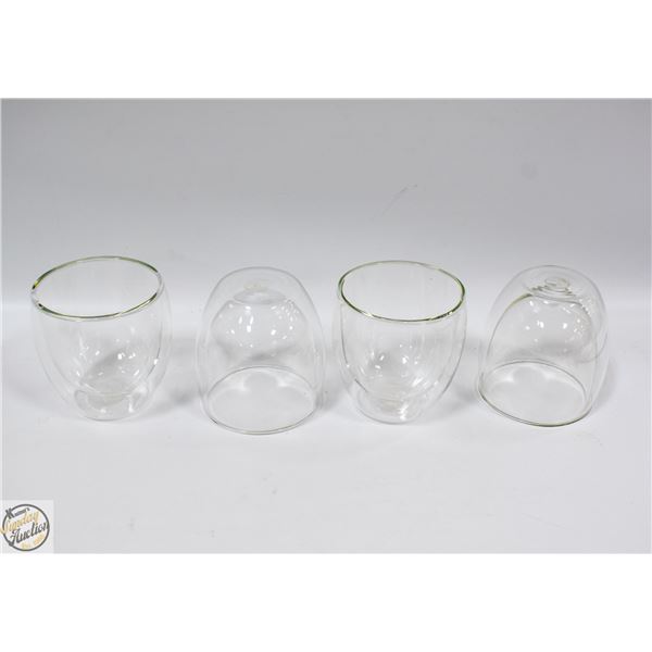 4 MATCHING BODUM SWITZERLAND DRINKING