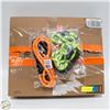 Image 1 : 20 NEW NYLON REFLECTIVE DOG COLLARS ORANGE AND