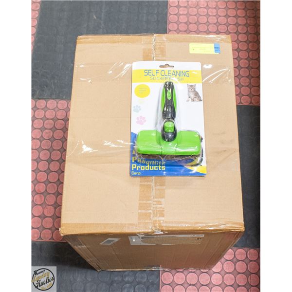 40 SELF CLEANING SLICKER PET BRUSHES
