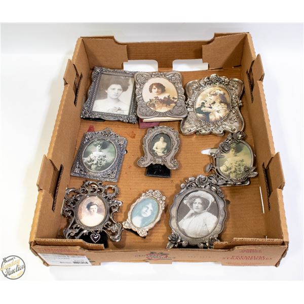 LOT OF VARIOUS ORNATE FRAMES