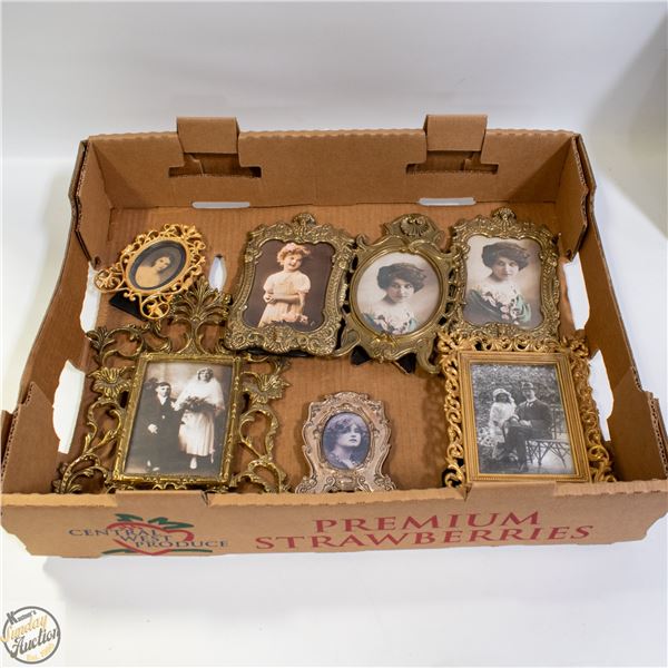 LOT OF VARIOUS ORNATE FRAMES