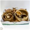 Image 1 : LOT OF BRASS DÉCOR