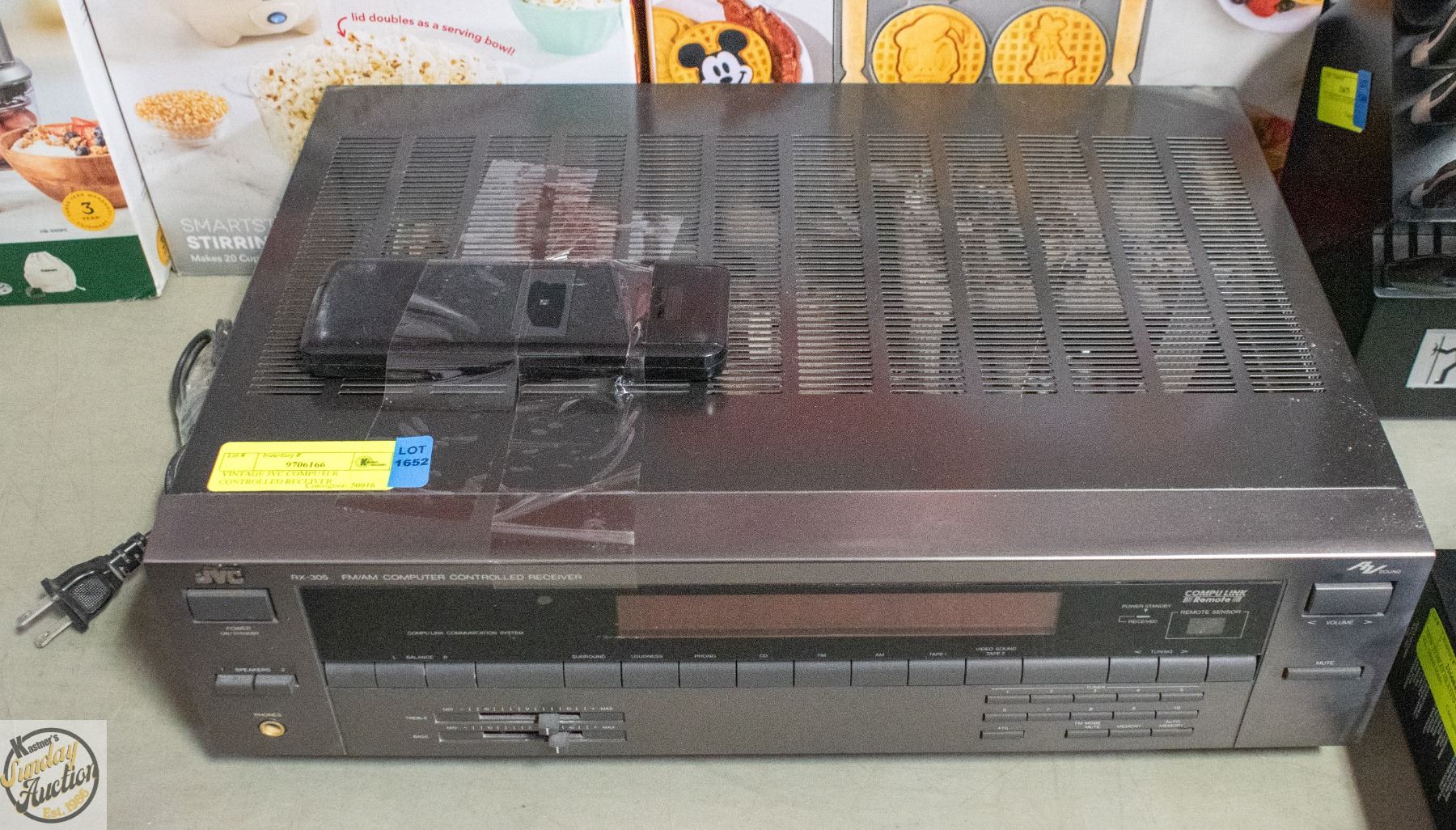 Jvc Computer VINTAGE JVC COMPUTER CONTROLLED RECEIVER