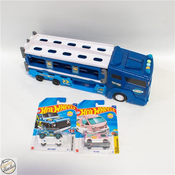 2 NEW SEALED HOTWHEELS+DIECAST LIGHT UP/