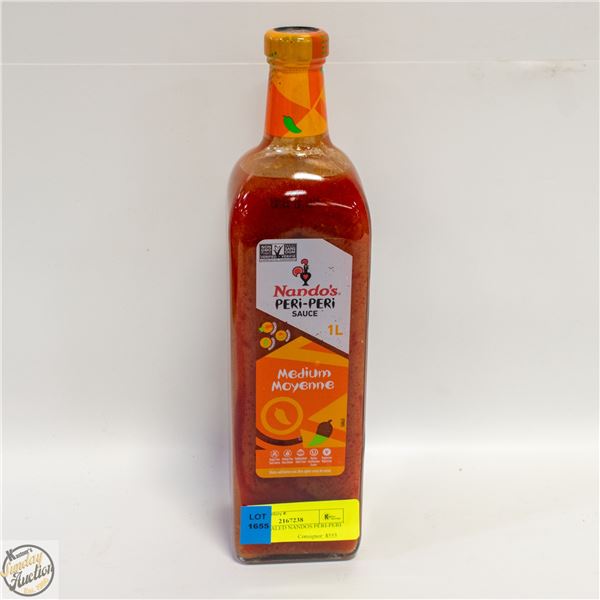 NEW 1L SEALED NANDOS PERI-PERI SAUCE