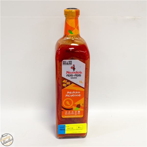 NEW 1L SEALED NANDOS PERI-PERI SAUCE