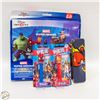 Image 1 : 4 DIFFERENT MARVEL COLLECTABLES (3 NEW +