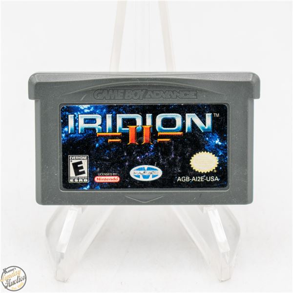 GAME BOY ADVANCE IRIDION 2 GAME CARTRIDGE