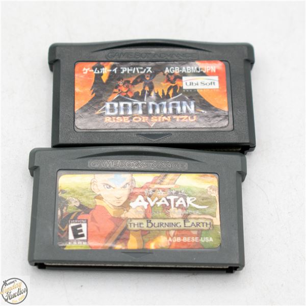 GAME BOY ADVANCE "BATMAN RISE OF SIN TZU"