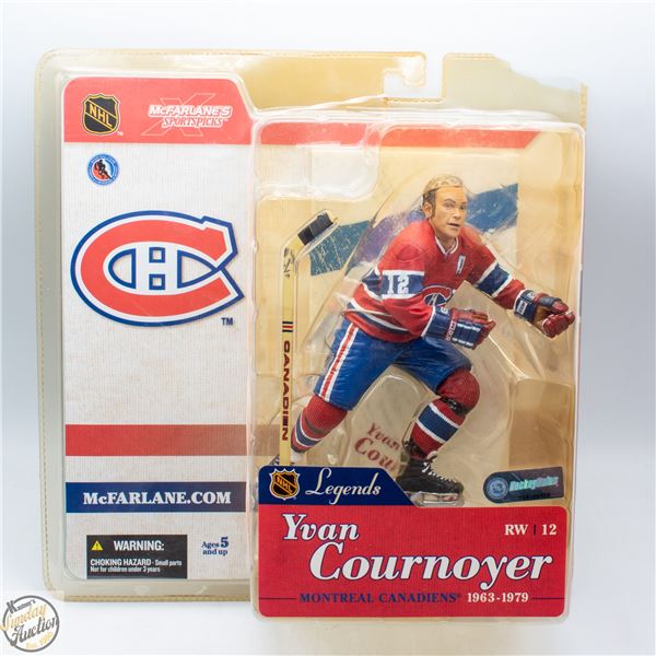YVAN COURNOYER SEALED HOCKEY FIGURE