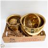 Image 1 : LOT OF VINTAGE BRASS DÉCOR