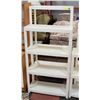 Image 1 : VINTAGE PLASTIC SHELF/ORGANIZER- LOT OF 2