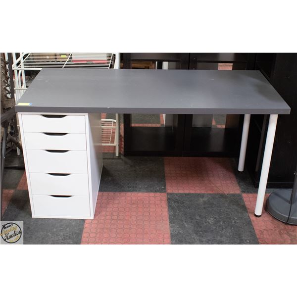 5 DRAWER DESK