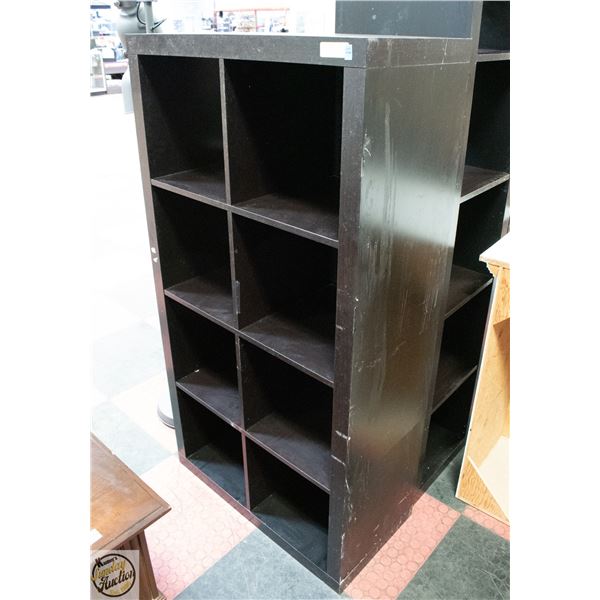 BLACK ROBUST SHELVING UNIT