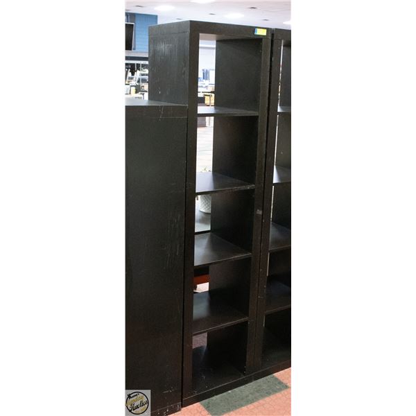 BLACK ROBUST SHELVING UNIT