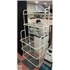 Image 1 : VINTAGE METAL BAKERS RACK 66" X 30" X 16"