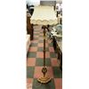 Image 1 : VINTAGE VICTORIAN GILT WOOD FLOOR LAMP 65"