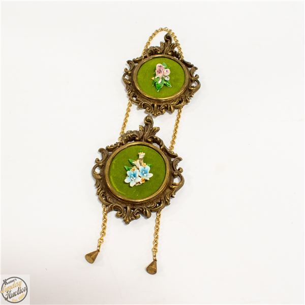 HANDMADE CAPODIMONTE STYLE PORCELAIN FLOWER