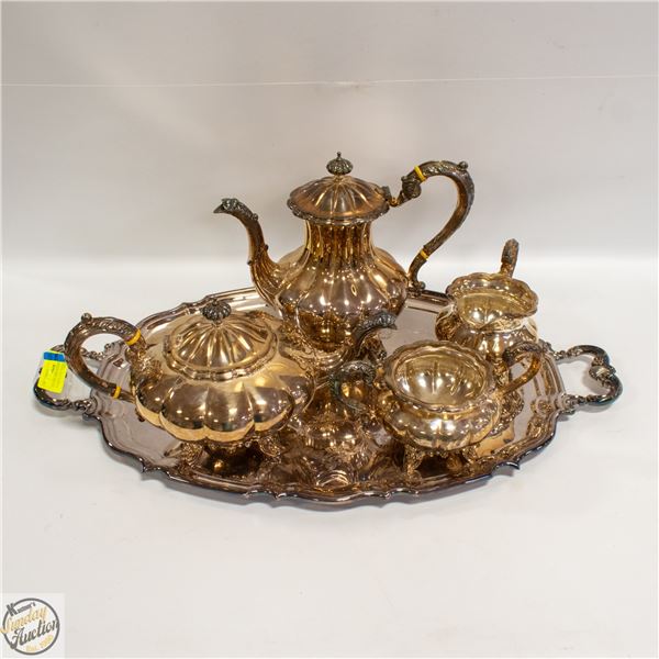 VINTAGE BIRKS REGENCY SILVER-PLATED TEAPOTS &