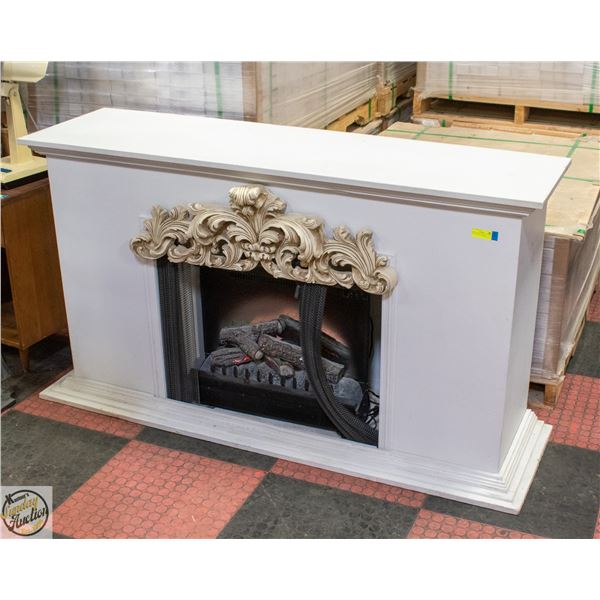 FIREPLACE STAND W/INSERT FOR ELECTRIC FIREPLACE