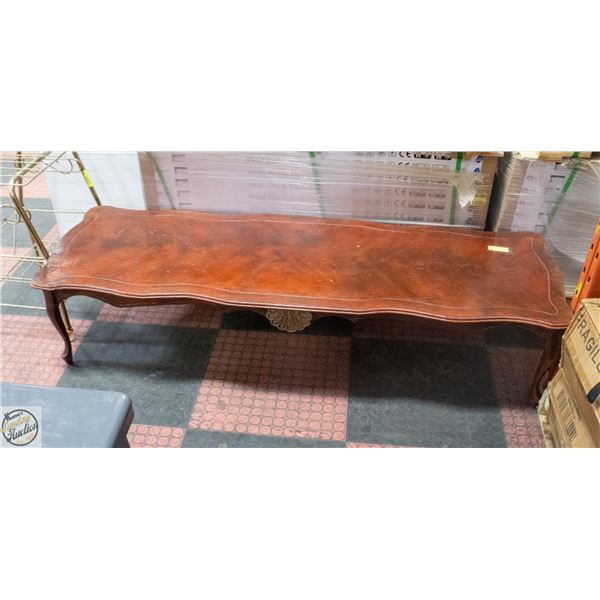 VINTAGE WOOD COFFEE TABLE