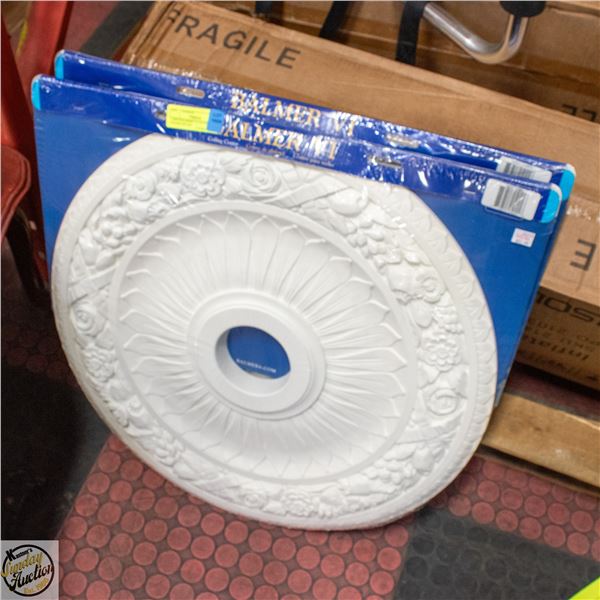 2 NEW BALMBER VI CEILING CENTER DÉCOR