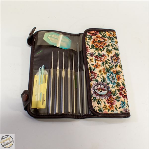 EMBROIRED CROCHET KIT WITH COMPLETE CROCHET