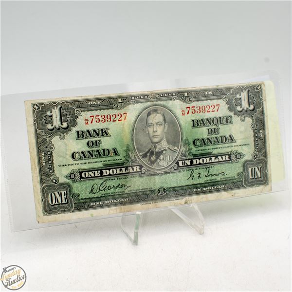 1937 $1 BANK NOTE