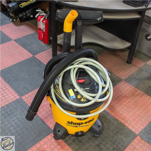 YELLOW SHOP-VAC PUMP VACUMN 8 GAL