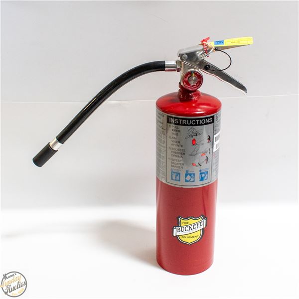 FULLY CHARGED 5LB FIRE EXTINGUISHER