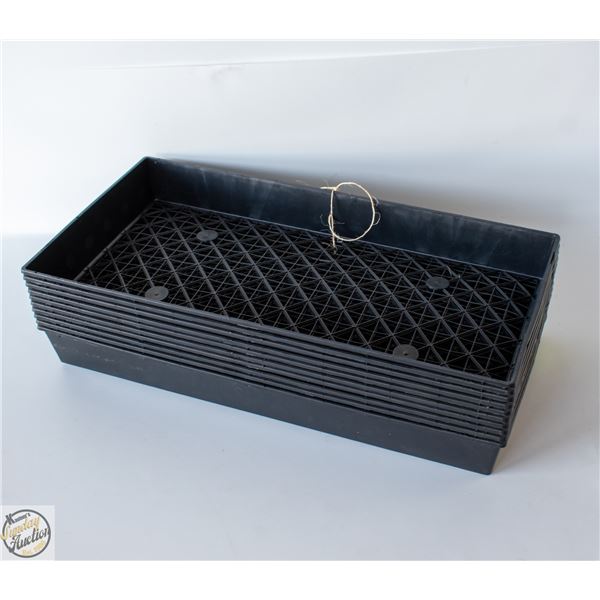 10 MESH BOTTOM 1020 TRAYS FOR PROPAGATION