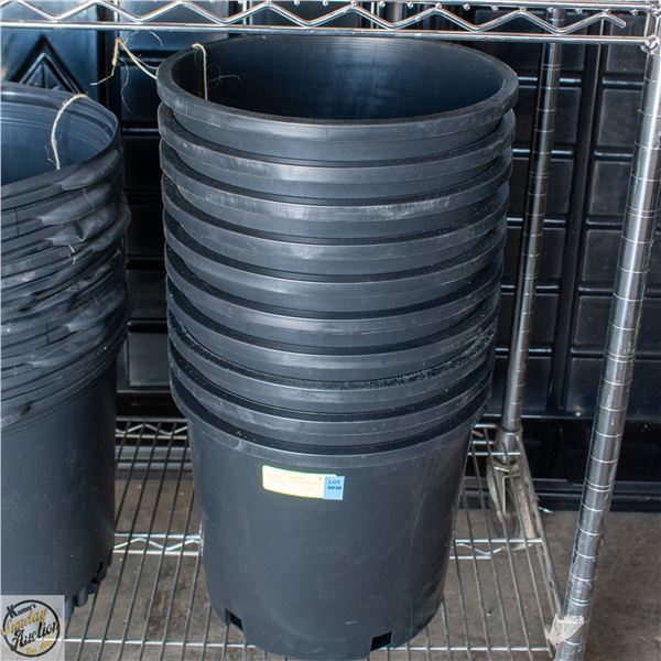 NEW 10 X 5 GALLON HAWTHORNE HARD POT