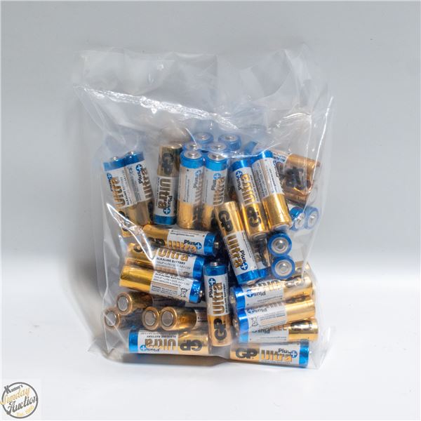 25 X 2 AA ALKALINE BATTERIES 50 TOTAL