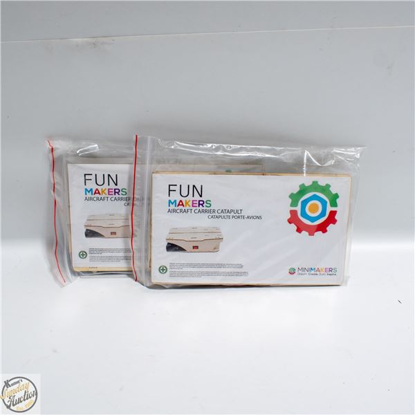 2 AIRCRAFT CARRIES WITH TOOLS, MOTOR, BATTERY OP.