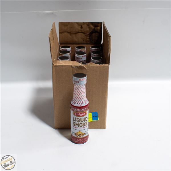 CASE OF 12 BOTTLE OF HICKORY FLAVOURED LIQUID-
