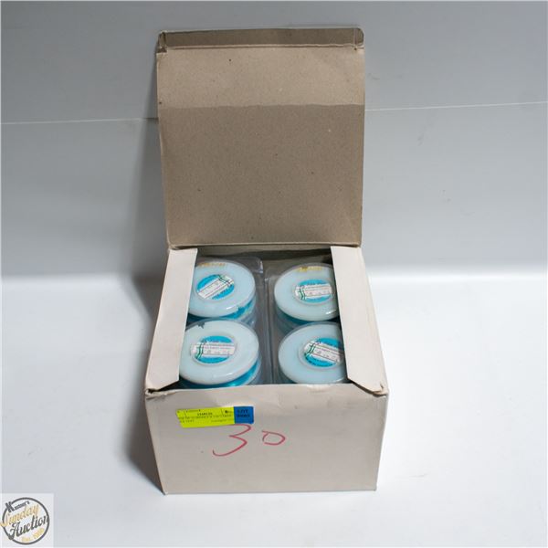 CASE OF 24 SPOOLS X 110 YARDS 30LB TEST