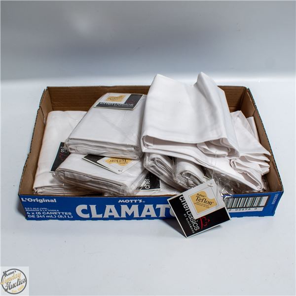 12 X CHEF BASICS TEFLON COATED APRONS BY BLACKWOOD