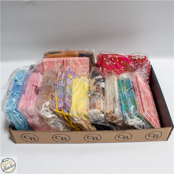 144 ASSORTED DESIGNS GIFT BAGS