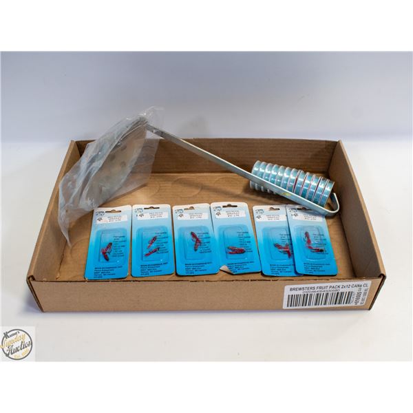 6 X 2PK RED ROYAL SPARTLEY 12 SPOOLS MONOFILAMENT