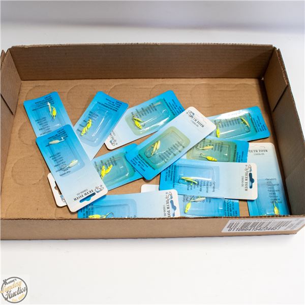 12 X 2 PKS TETR TOTR BRASS FAST SPINNING ACTION