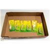 Image 1 : 6 X GREEN HOOCHY FISHING LURES