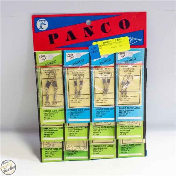 FULL CARD SQUARE SWIVELS W/ INSTASNAP