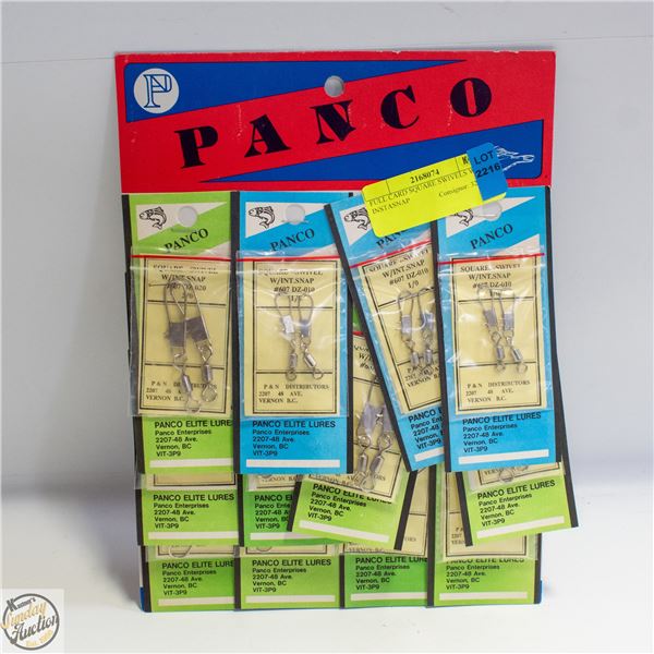 FULL CARD SQUARE SWIVELS W/ INSTASNAP