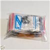 Image 1 : 12 X RUBBER CENTER SINKERS 1/5 OZ X 5 PC PER PACK