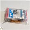Image 1 : 12 X RUBBER CENTER SINKERS 1/5 OZ X 5 PC PER PACK