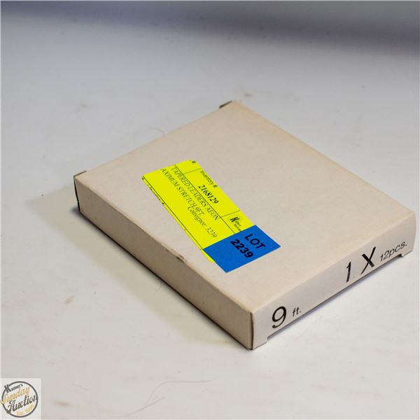 12 TAPERED LEADERS AEON MAXIMUM STRETCH 9FT